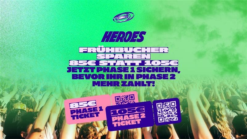 Heroes Festival Freiburg 2026 Banner