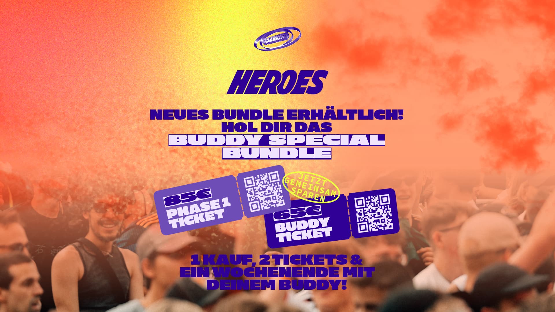 Heroes Festival Geiselwind 2026 Banner