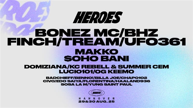 Heroes Festival Hannover 2025 Banner